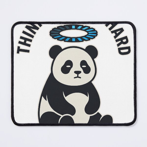 Item preview, Thinking Real Hard Panda Loading Spinner Funny Graphic Tee designed and sold by KIDEnia.