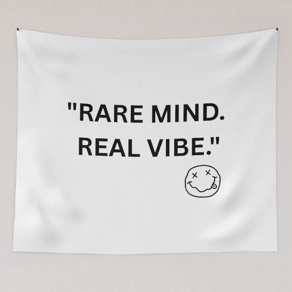 Item preview, Rare Mind Real Vibe – Unique Mindset & Authentic Personality designed and sold by UrbanEchoHub.