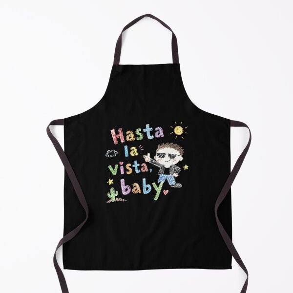 Item preview, Hasta La Vista, Baby – Retro Movie Quote Design designed and sold by ManggaeJM.