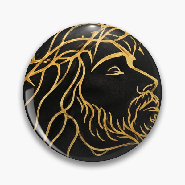 Item preview, Jesus Christ Face Minimalist Line Art designed and sold by Ink-verse-.