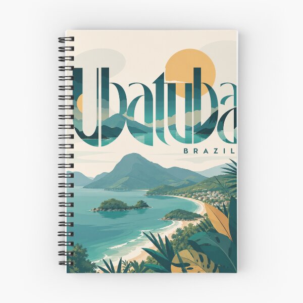 Item preview, Ubatuba Brazil Tropical Coast and Atlantic Forest designed and sold by Places On Earth.