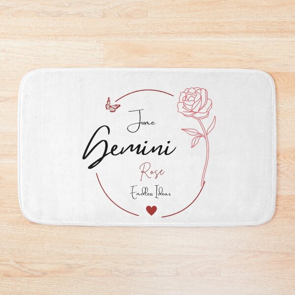 Item preview, June Gemini Rose | Endless Ideas Zodiac Design designed and sold by FlareCraftStudio.