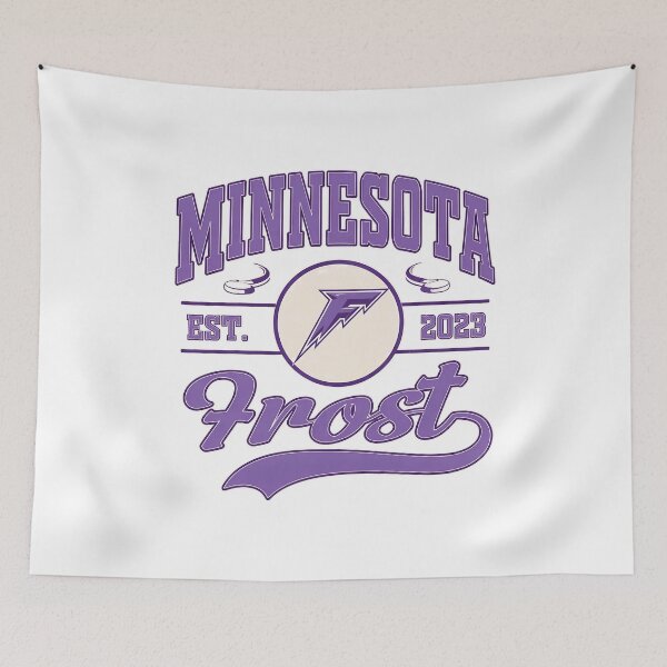 Item preview, Minnesota Frost Retro College Sports designed and sold by Lupe1987.