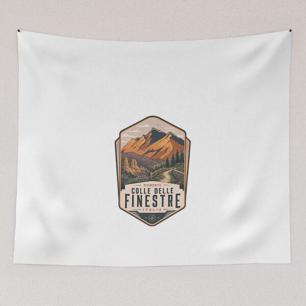 Item preview, Piemonte Colle Delle Finestre Italia Mountain Pass Cycling Travel Hiking designed and sold by Star3NowForMe.