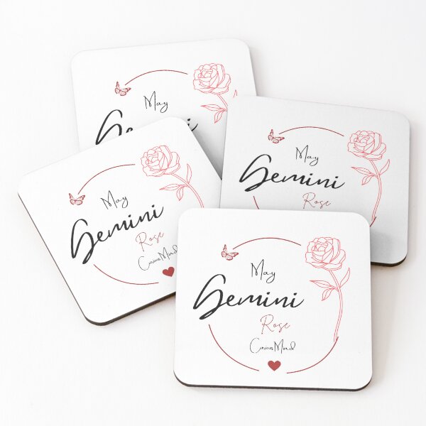 Item preview, May Gemini Rose | Curious Mind Zodiac Design designed and sold by FlareCraftStudio.