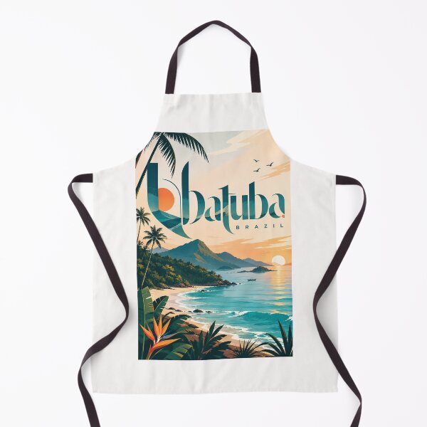 Item preview, Ubatuba Brazil Atlantic Ocean Tropical Beach Sunset designed and sold by Places On Earth.
