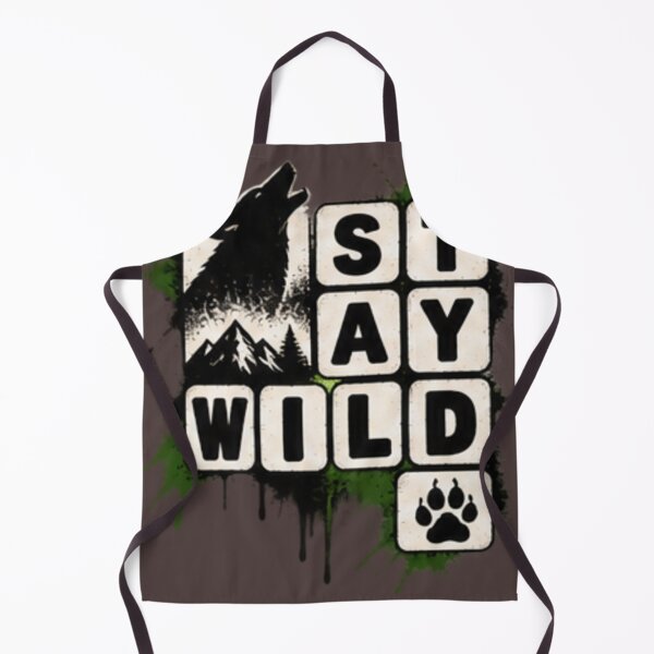 Item preview, Stay Wild – Bold Adventure Streetwear Typography T-Shirt designed and sold by VasiArtLab.