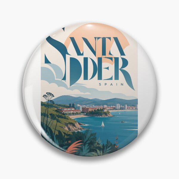 Item preview, Santander Spain Cantabrian Coast and Bay of Biscay designed and sold by Places On Earth.