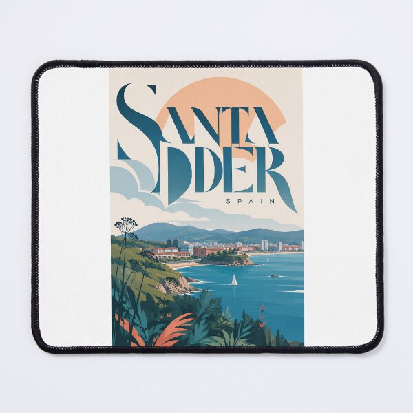 Item preview, Santander Spain Cantabrian Coast and Bay of Biscay designed and sold by Places On Earth.
