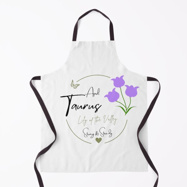 Item preview, April Taurus Lily of the Valley | Strong & Steady Zodiac Design designed and sold by FlareCraftStudio.