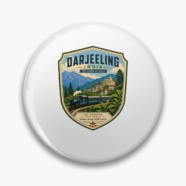 Item preview, Darjeeling India The Queen Of Hills Tea Gardens Toy Train Himalayan Heritage Travel Souvenir designed and sold by Star3NowForMe.