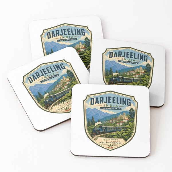Item preview, Darjeeling India The Queen Of Hills Tea Gardens Toy Train Himalayan Heritage Travel Souvenir designed and sold by Star3NowForMe.