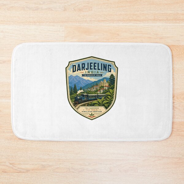 Item preview, Darjeeling India The Queen Of Hills Tea Gardens Toy Train Himalayan Heritage Travel Souvenir designed and sold by Star3NowForMe.