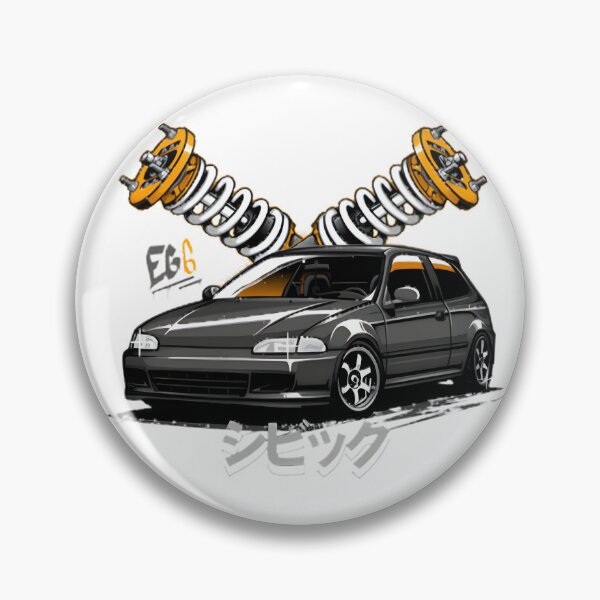 Item preview, 90S Jdm Eg Hatchback Retro Tuner Culture Japanese Import Car Art | Best Gift designed and sold by Maiconsmoura.