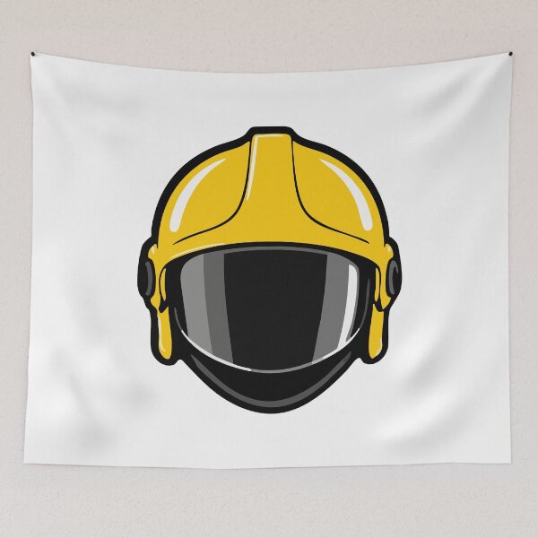 Item preview, Firefighter Helmet Emergency Safety Icon designed and sold by VectorForge Studio.