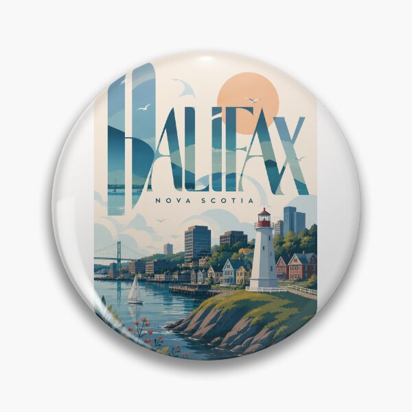Item preview, Halifax Nova Scotia Harbour Lighthouse and Waterfront designed and sold by Places On Earth.