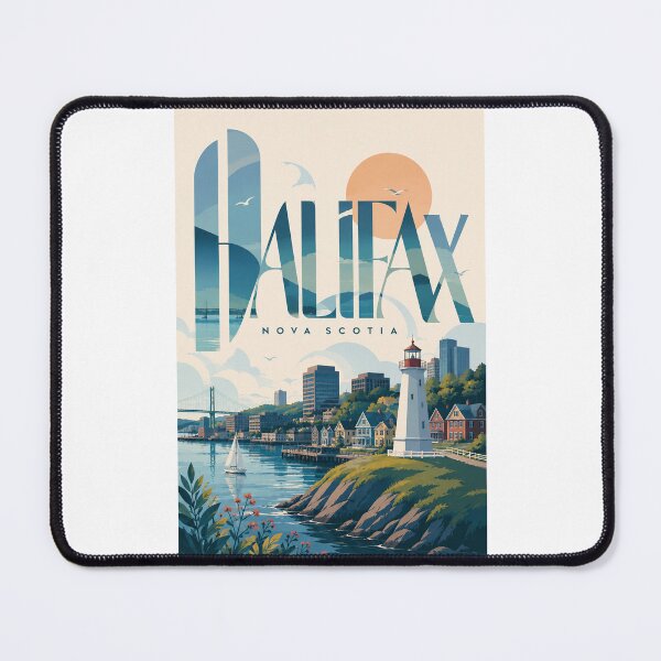 Item preview, Halifax Nova Scotia Harbour Lighthouse and Waterfront designed and sold by Places On Earth.