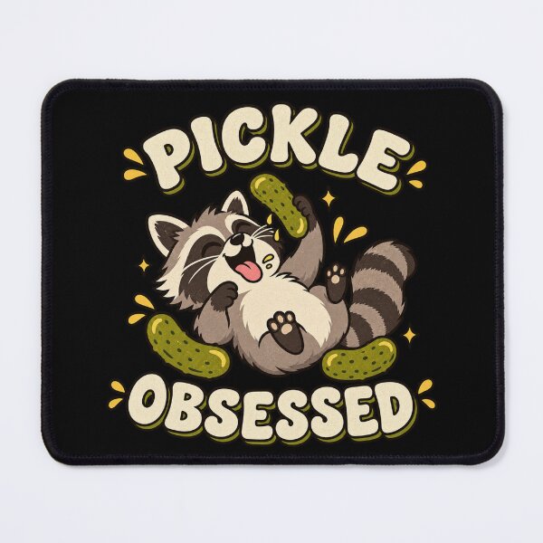 Item preview, Racoon eating pickles designed and sold by HiPatti.
