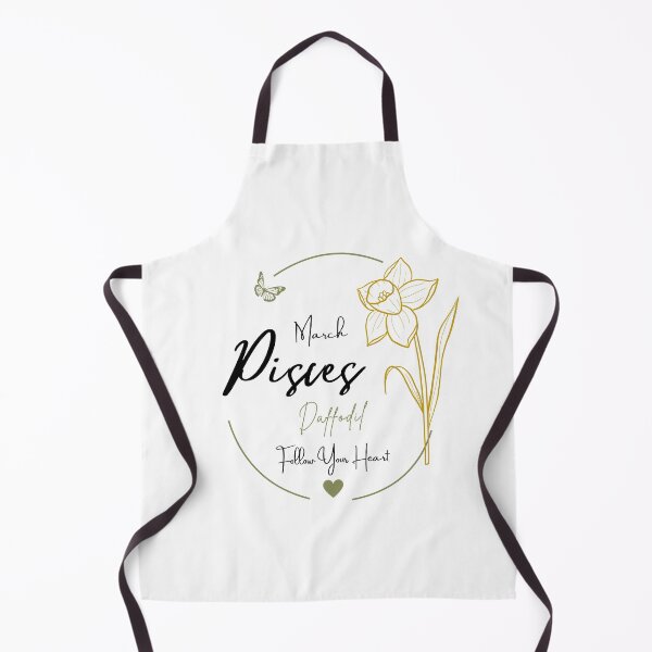 Item preview, March Pisces Daffodil | Follow Your Heart Zodiac Design designed and sold by FlareCraftStudio.