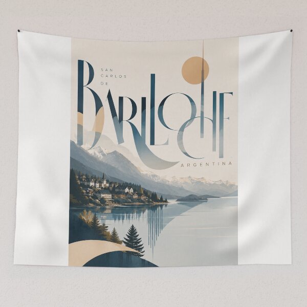 Item preview, San Carlos de Bariloche Argentina Patagonia Lake Nahuel Huapi designed and sold by Places On Earth.