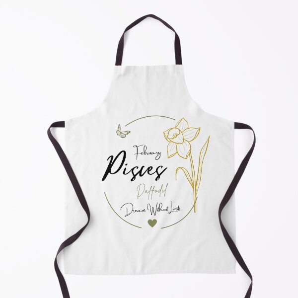 Item preview, February Pisces Daffodil | Dream Without Limits Zodiac Design designed and sold by FlareCraftStudio.