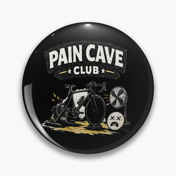 Item preview, Pain Cave Club Funny Indoor Cycling Trainer designed and sold by BettaSanzones.