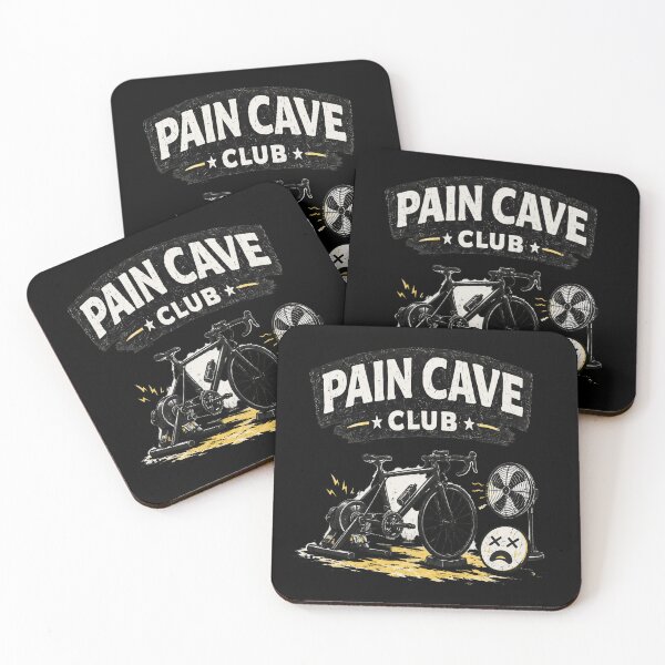 Item preview, Pain Cave Club Funny Indoor Cycling Trainer designed and sold by BettaSanzones.