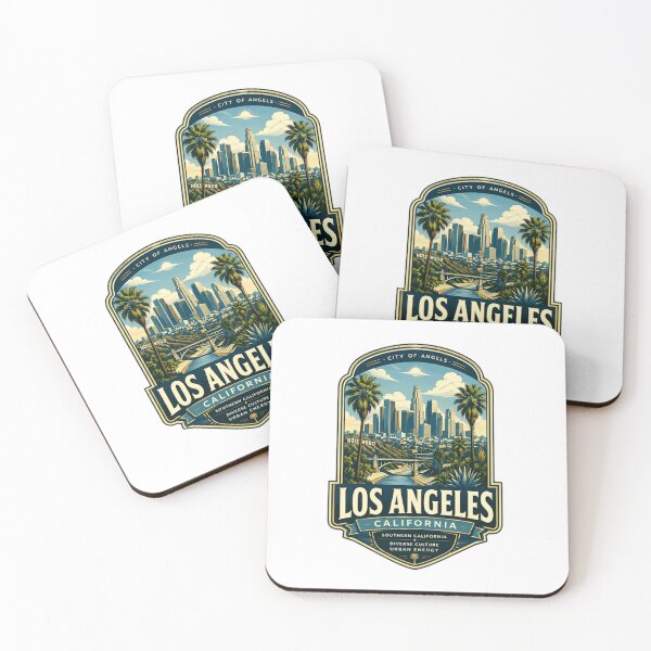 Item preview, Los Angeles California City Of Angels Hollywood Southern California Travel Souvenir designed and sold by Star3NowForMe.