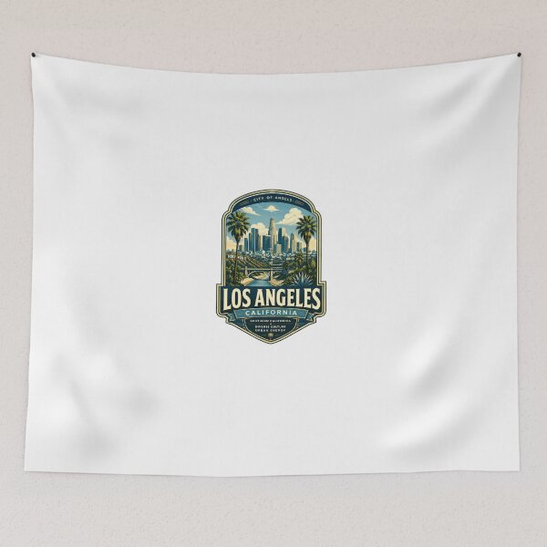 Item preview, Los Angeles California City Of Angels Hollywood Southern California Travel Souvenir designed and sold by Star3NowForMe.