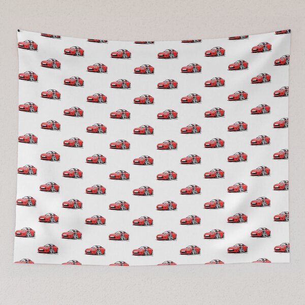Item preview, Classic Red Jdm Roadster Sports Car - Retro Japanese Car Enthusiast Art | ⭐⭐⭐⭐⭐ designed and sold by Maiconsmoura.