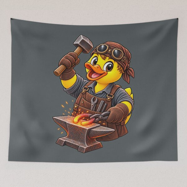 Item preview, Rubber Duck Blacksmith – Vintage Edition designed and sold by BROHLine Studio.