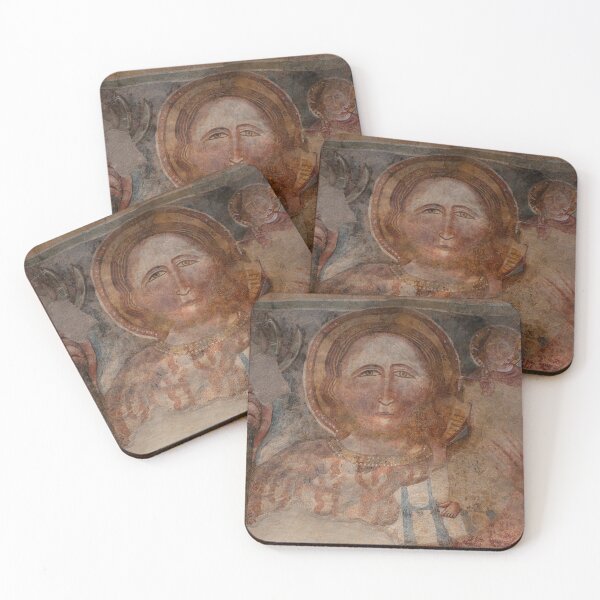 Item preview, Face of Saint Christopher on church in Cavedago designed and sold by TerryKerrImages.