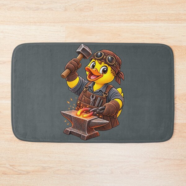 Item preview, Rubber Duck Blacksmith – Vintage Edition designed and sold by BROHLine Studio.