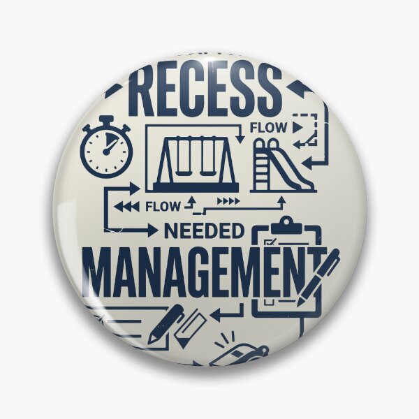 Item preview, Because Apparently Recess Needed Management designed and sold by bihtti.