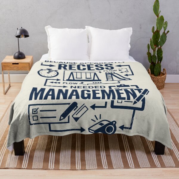 Item preview, Because Apparently Recess Needed Management designed and sold by bihtti.