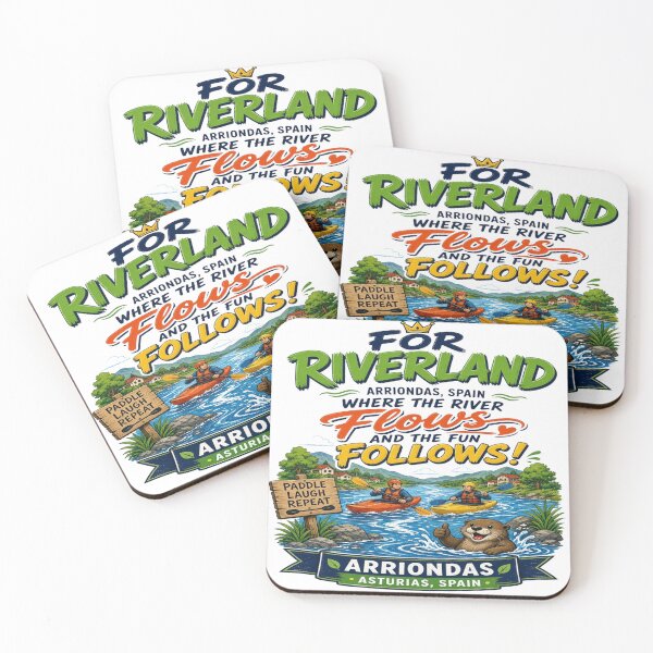 Item preview, Riverland Arriondas Spain Kayaking Adventure Shirt – Where the River Flows designed and sold by Sushikidsntoddlers.