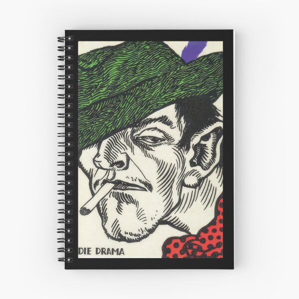Item preview, Vintage  color lithograph,  Die Drama, designed and sold by stevepaint.