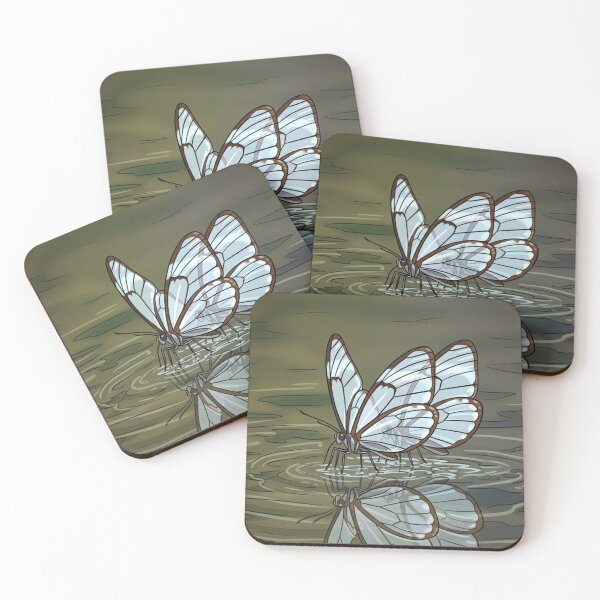 Item preview, glasswing pair designed and sold by ritusdesigns.