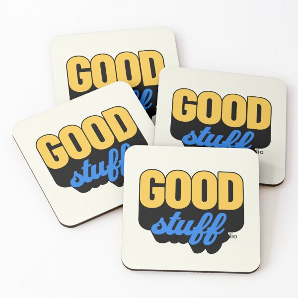 Item preview, Good Stuff Retro Bold Typography Design designed and sold by MindMess Studio.