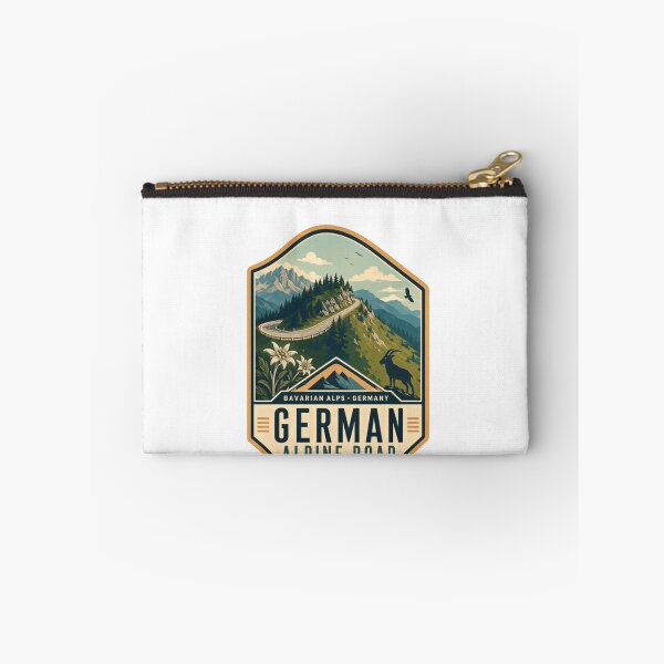 Item preview, German Alpine Road Bavarian Alps Germany Travel Road Trip designed and sold by Star3NowForMe.