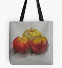 Watercolour of Apples Tote Bag