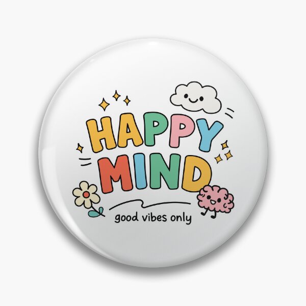 Item preview, Happy Mind - Good Vibes designed and sold by Zerhof.