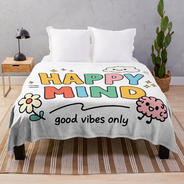 Item preview, Happy Mind - Good Vibes designed and sold by Zerhof.