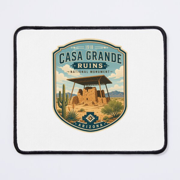 Item preview, Casa Grande Ruins National Monument Arizona Explorer Travel designed and sold by Star3NowForMe.