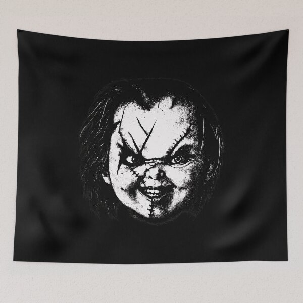 Item preview, Scary Doll Horror Movie Graphic designed and sold by JhiaSinglet.