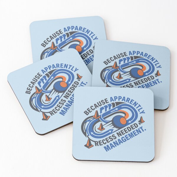 Item preview, Because Apparently Recess Needed Management designed and sold by bihtti.