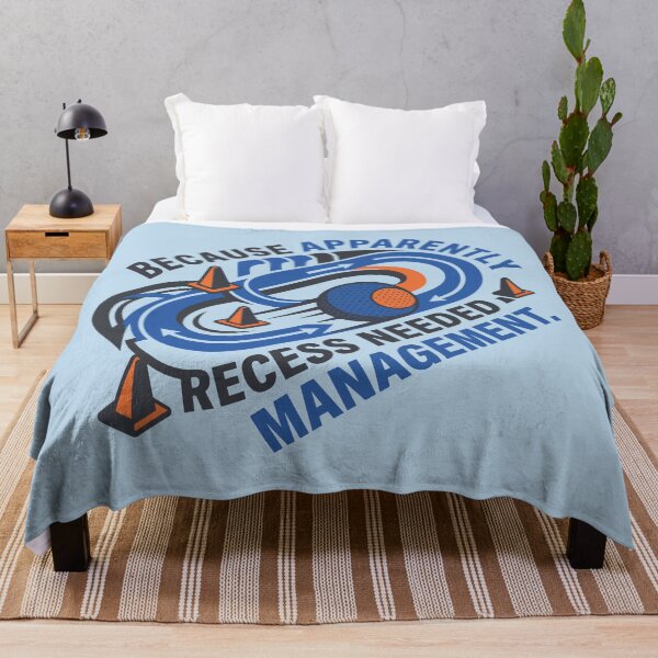 Item preview, Because Apparently Recess Needed Management designed and sold by bihtti.