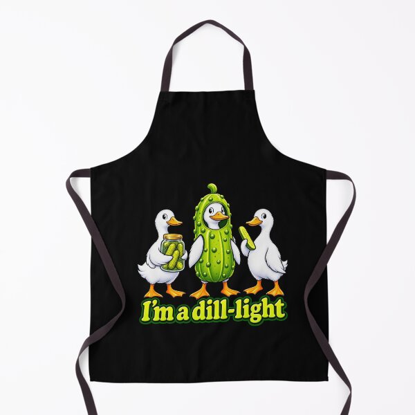 Item preview, Dill-Light Duck Pickle Costume Pun designed and sold by elderberry.