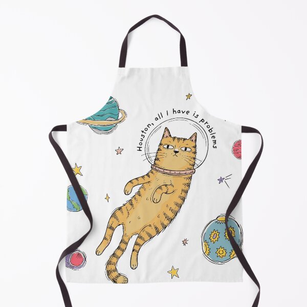 Item preview, Space Cat - Houston, all I have is problems designed and sold by LunarDesignzz.