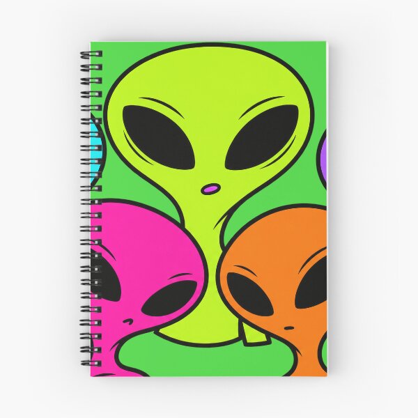 Item preview, Colourful Alien Crew designed and sold by HoloInverse.